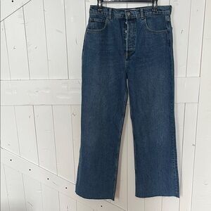 Boyish Dark Blue Flare Jeans - The Charley Fit